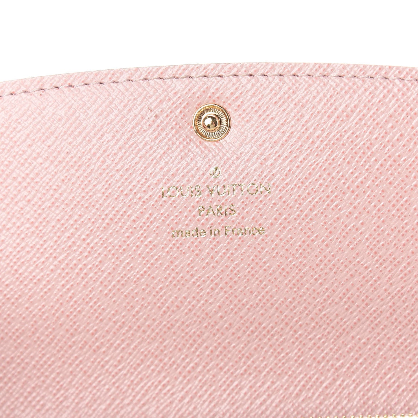 Damier Azur Emilie Wallet Rose Ballerine