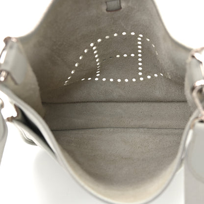 Hermes Taurillon Clemence Evelyne III PM Gris Perle 4 of 11