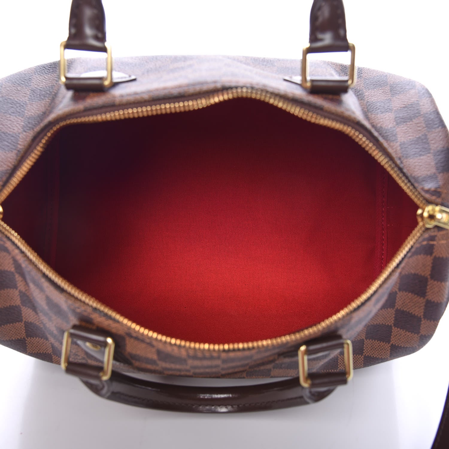 Louis Vuitton Damier Ebene Speedy Bandouliere 30 7 of 12