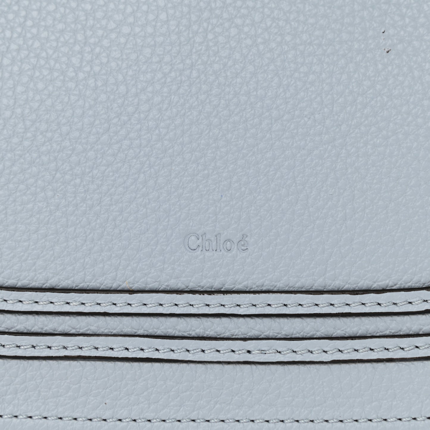 Raffia Small Grain Calfskin Medium Marcie Basket Shady Blue