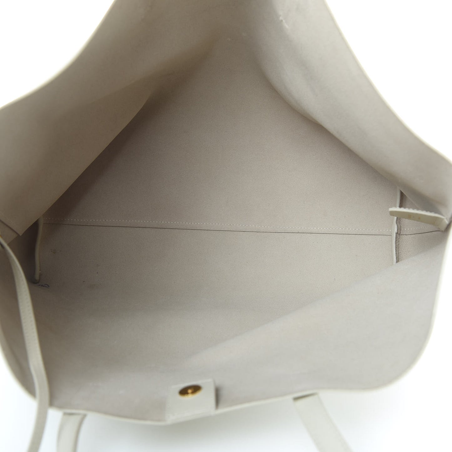 Calfskin Large Shopping Tote Porcellana