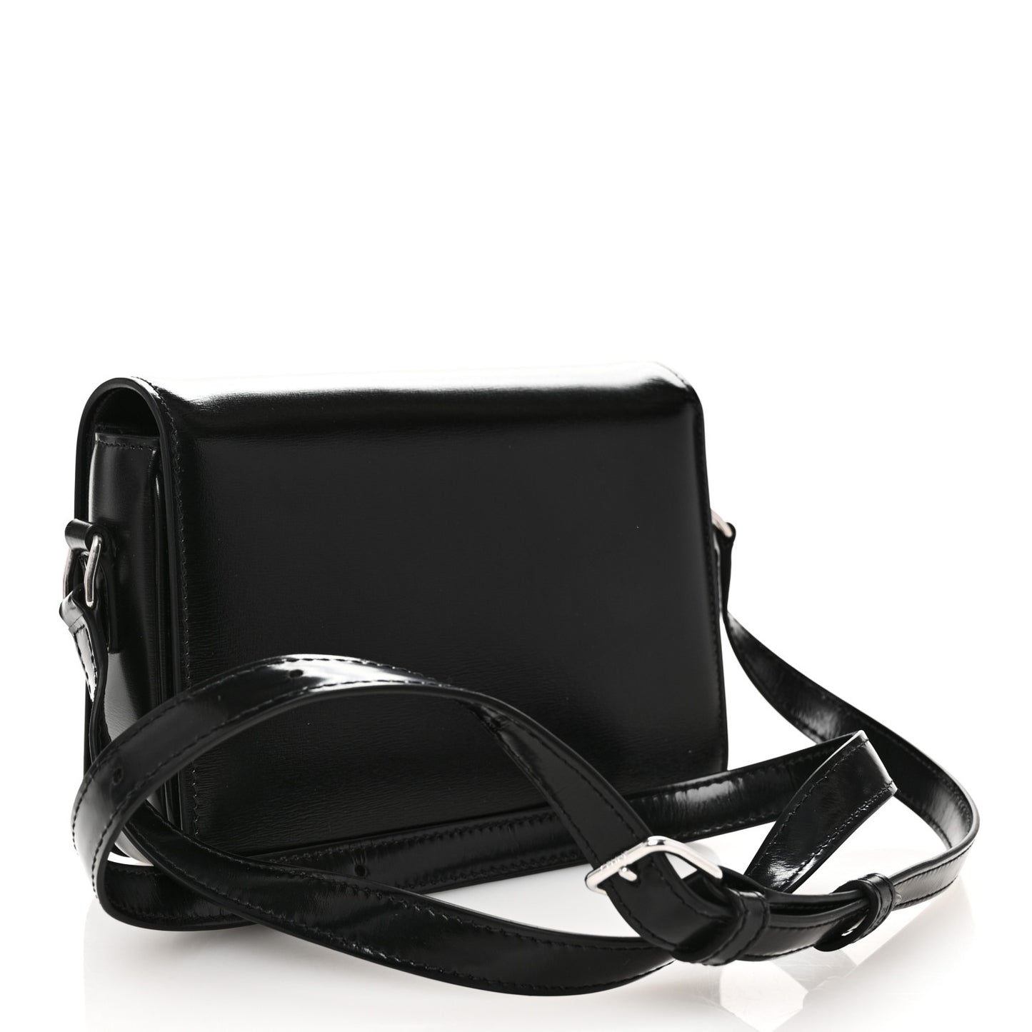 Shiny Calfskin Teen Triomphe Black