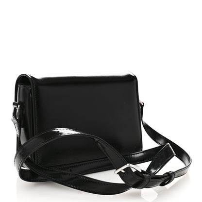 Celine Shiny Calfskin Teen Triomphe Black 3 of 10