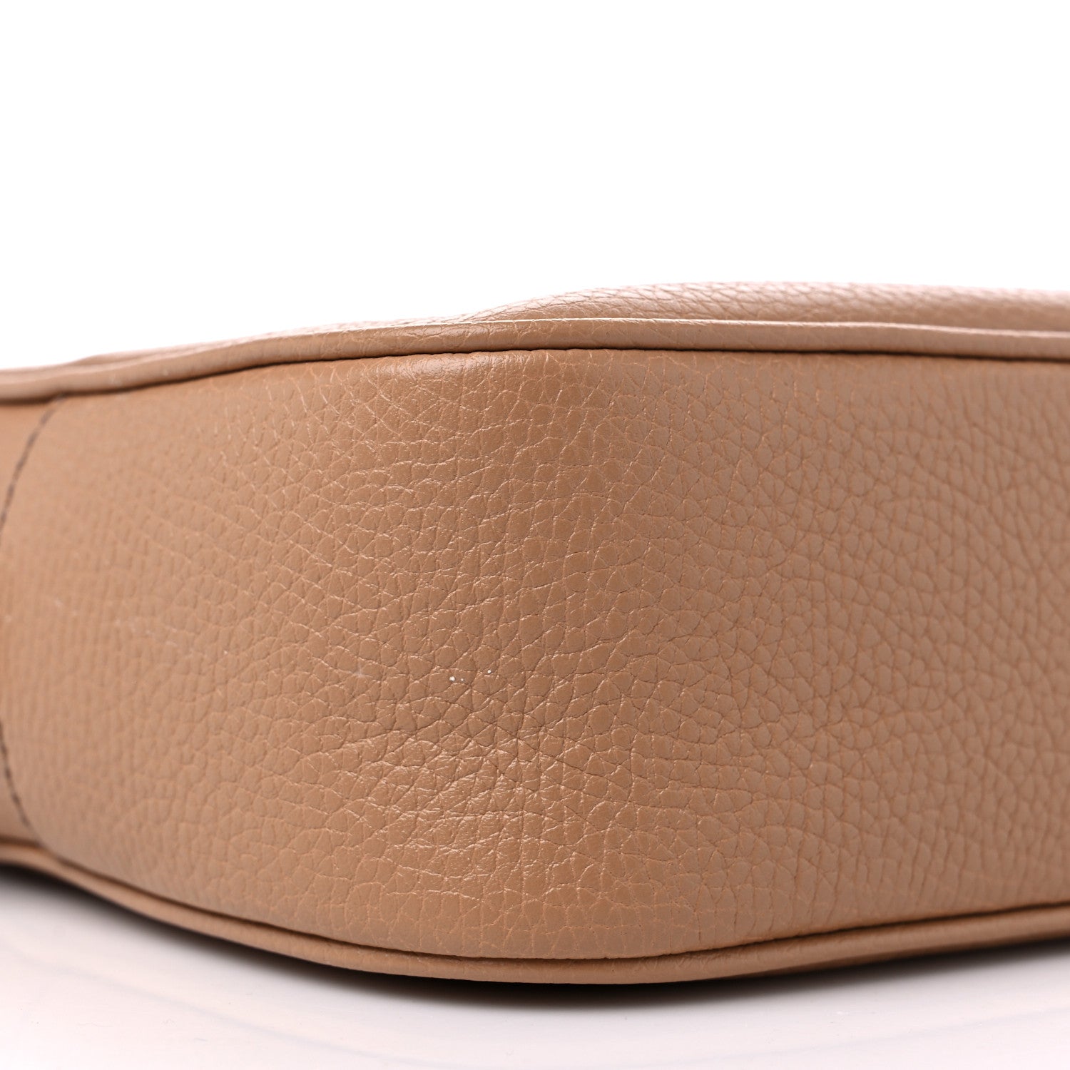 Gucci Pebbled Calfskin Small Soho Disco Bag Camelia 8 of 9