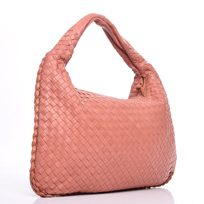 Bottega Veneta Nappa Intrecciato Small Veneta Hobo Corallo 3 of 8