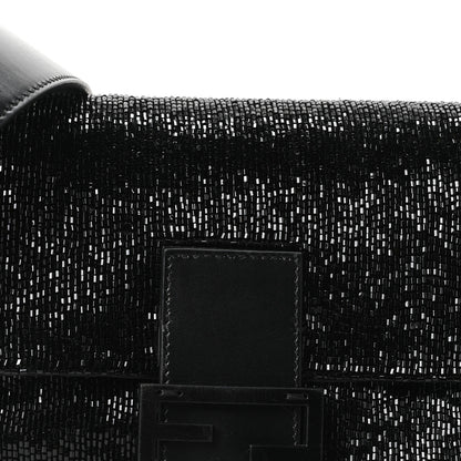 Fendi Beaded Baguette Black 6 of 8