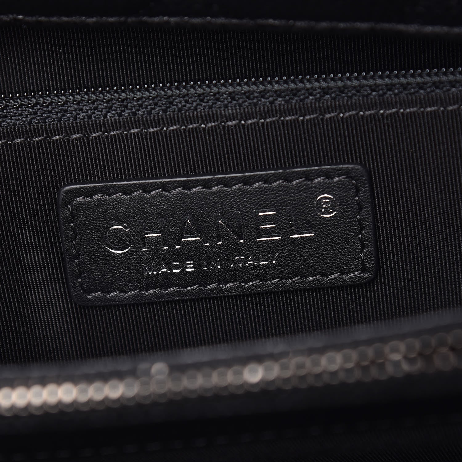 Chanel Caviar Quilted City Shopping Tote Black 9 of 11