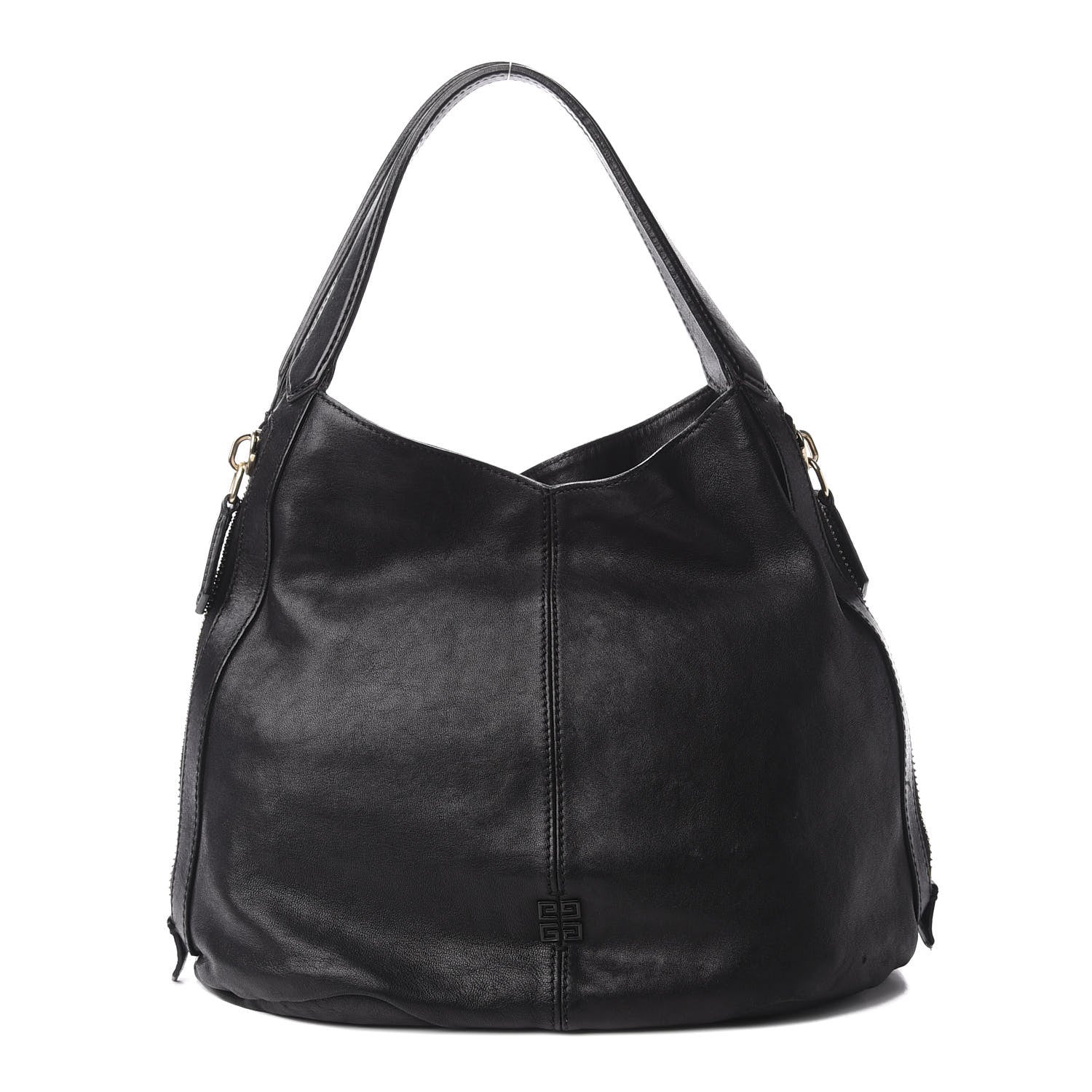 Givenchy Lambskin Tinhan Hobo Black 1 of 15