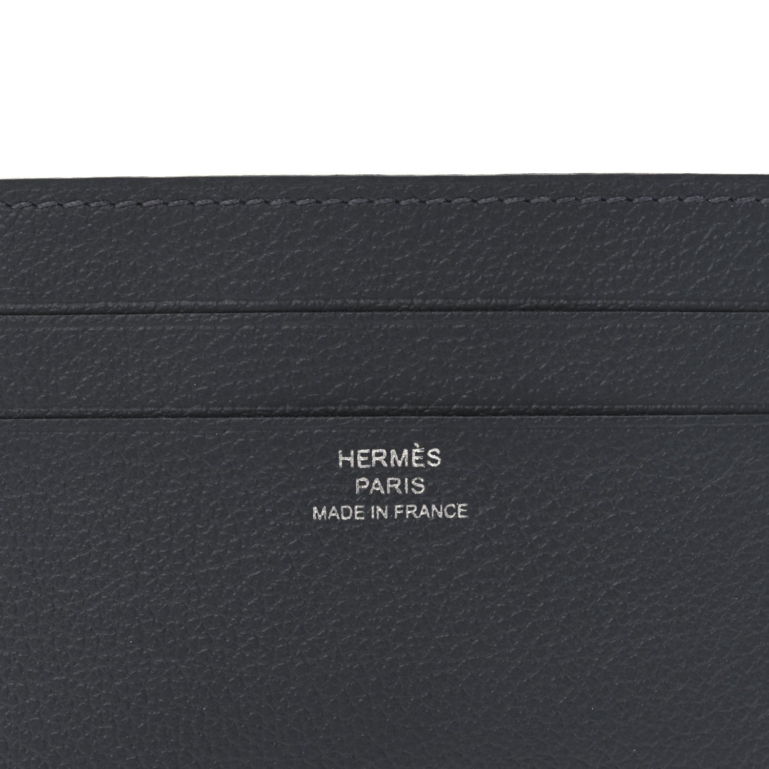 Hermes Evercolor Citizen Twill Card Case Gris Meyer 6 of 7