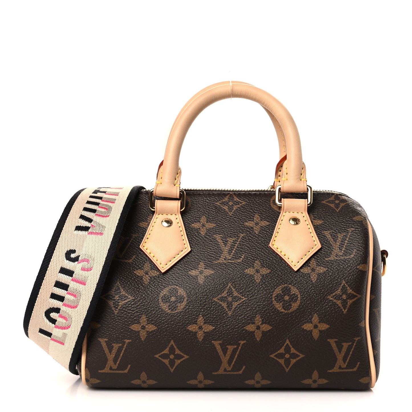 Monogram Speedy Bandouliere 20 Black