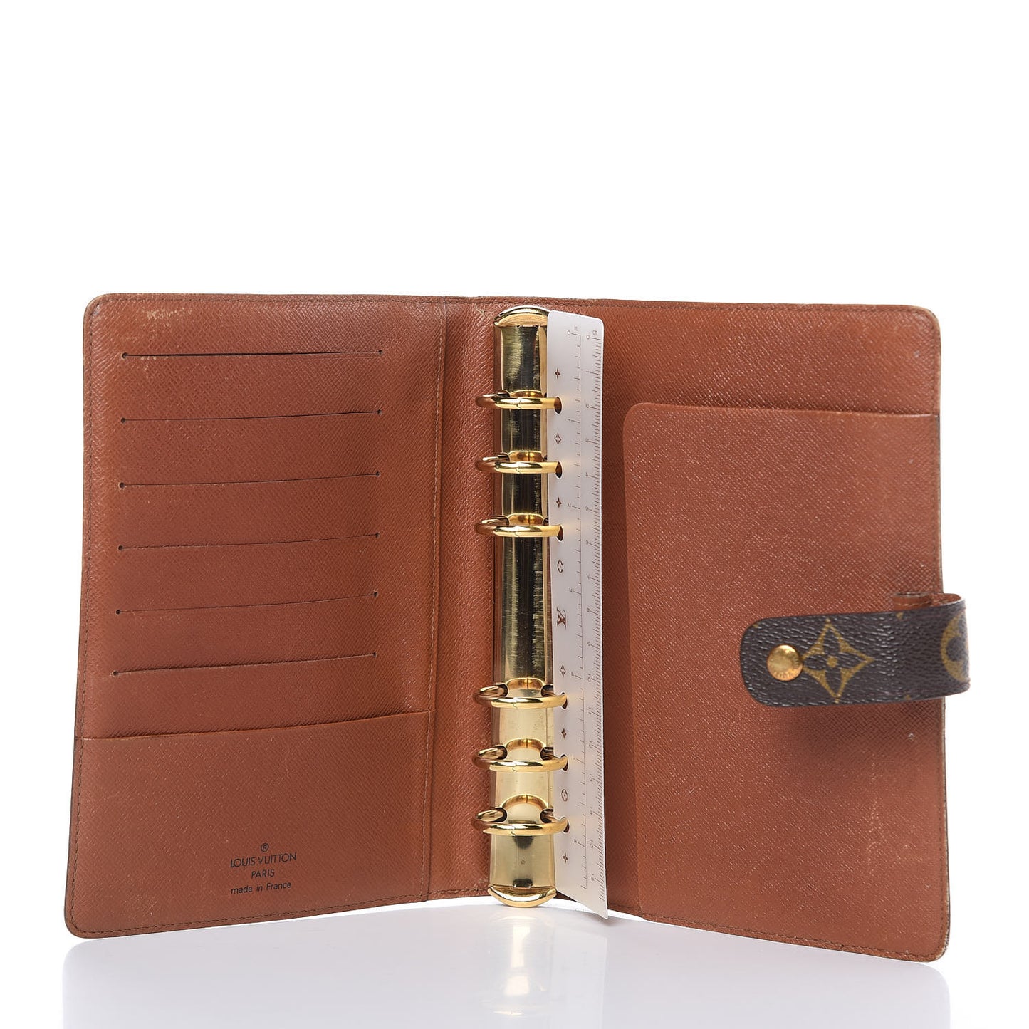 Monogram Medium Ring Agenda Cover