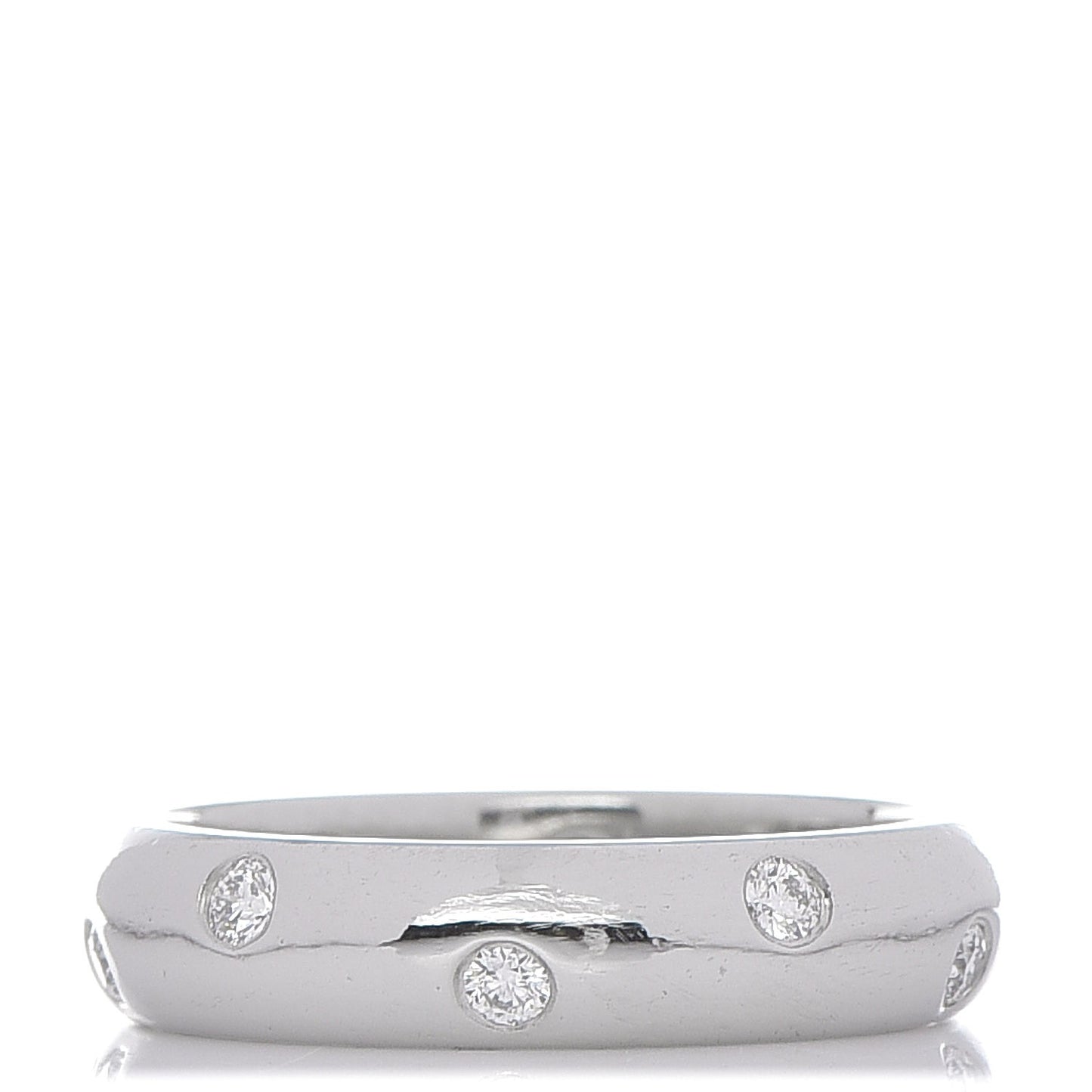 Platinum Diamond 4mm Etoile Band Ring 49 5