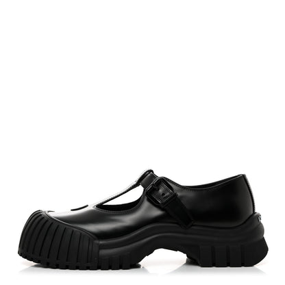 Louis Vuitton Glazed Calfskin Record Mary Jane 40 Black 1 of 9