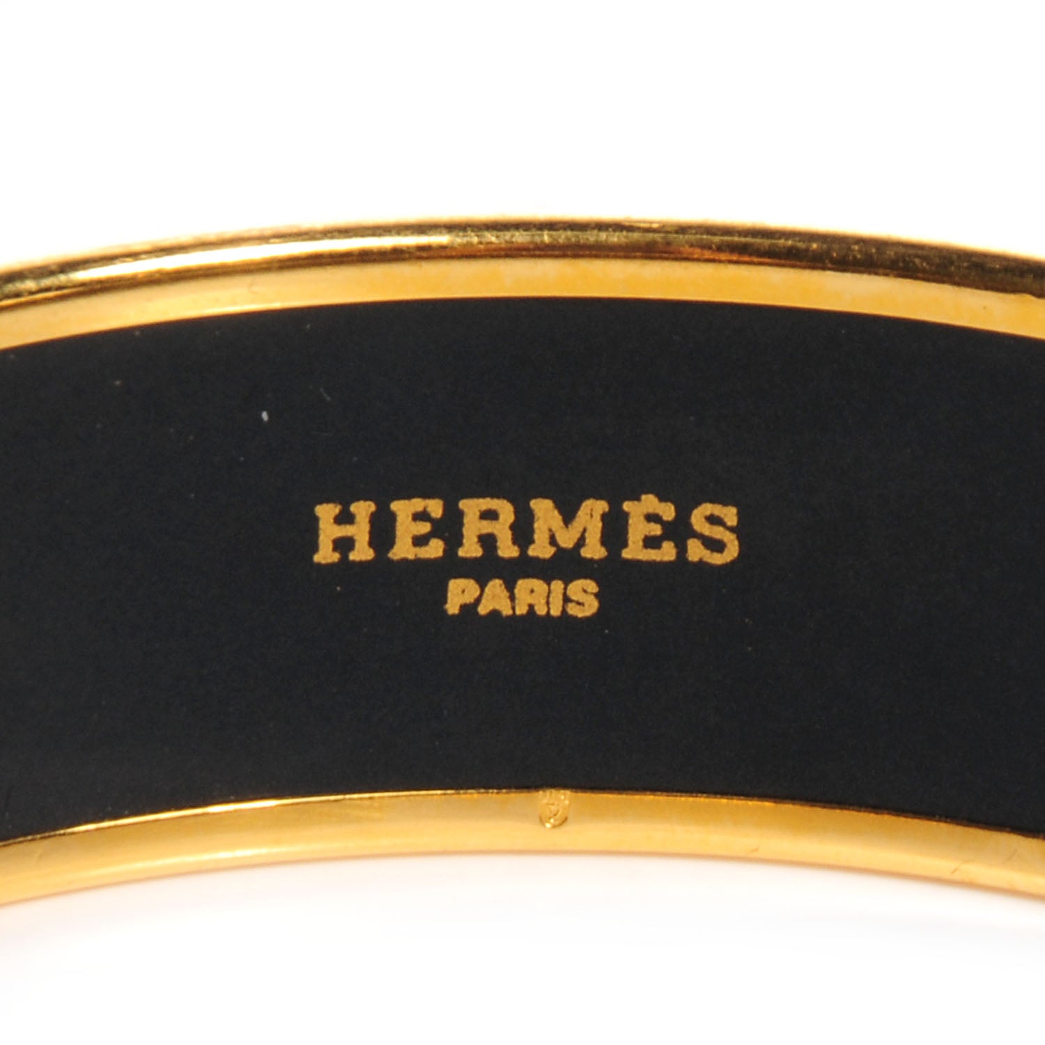 Hermes Enamel Printed Celestial Mythology Wide Bracelet 70 Bleu 3 of 6