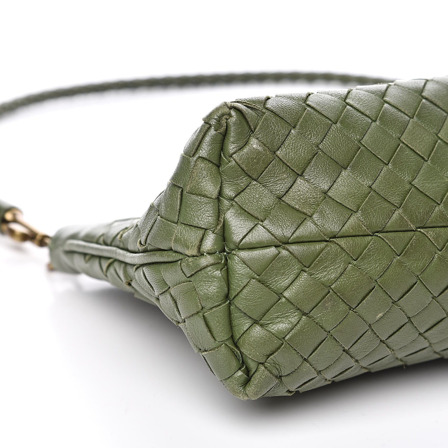 Bottega Veneta Nappa Intrecciato Mini Shoulder Bag Foglia 8 of 15
