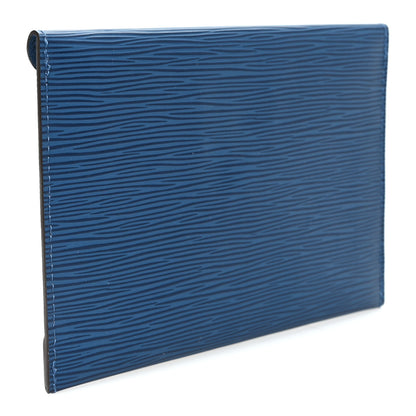 Louis Vuitton Epi Envelope Pouch Indigo 3 of 6