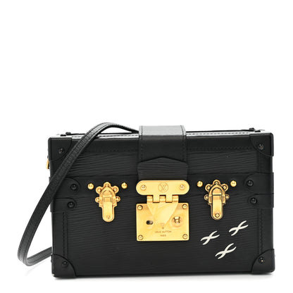 Louis Vuitton Epi Petite Malle Black 1 of 11