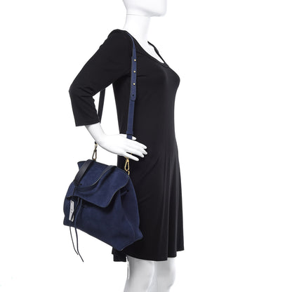 Mansur Gavriel Suede Lady Bag Blue 2 of 8