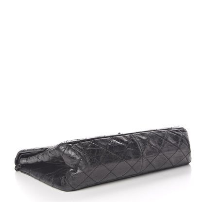 Chanel Metallic Aged Calfskin Quilted 2.55 Reissue 227 Flap So Black 4 of 15