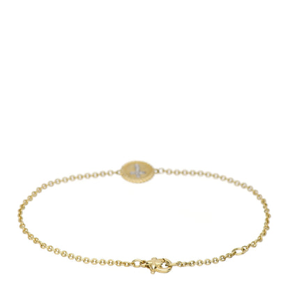 David Yurman 18K Yellow Gold Diamond Cable Collectibles Cross Bracelet 3 of 4