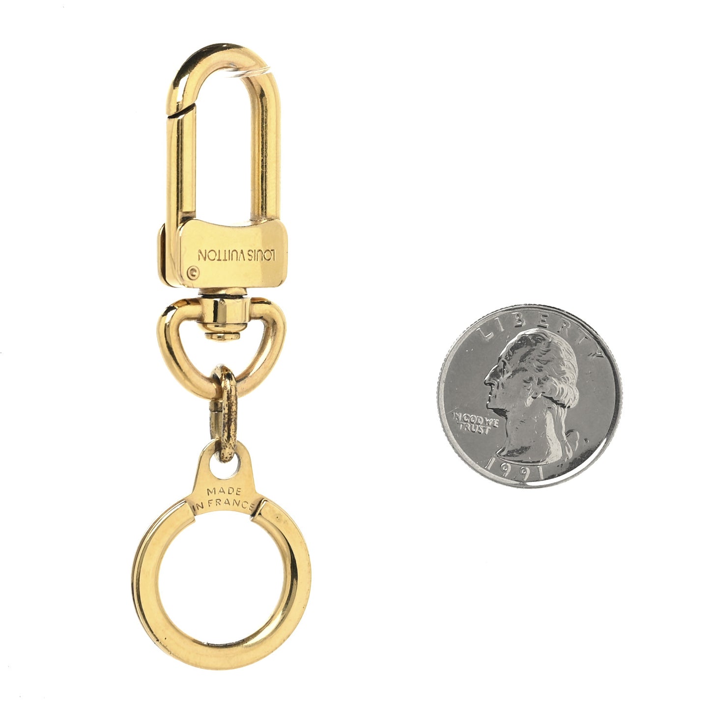 Pochette Extender Key Ring Gold