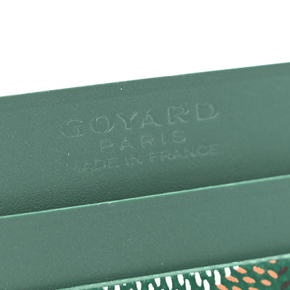 Goyard Goyardine Saint Sulpice Card Holder Green 6 of 8
