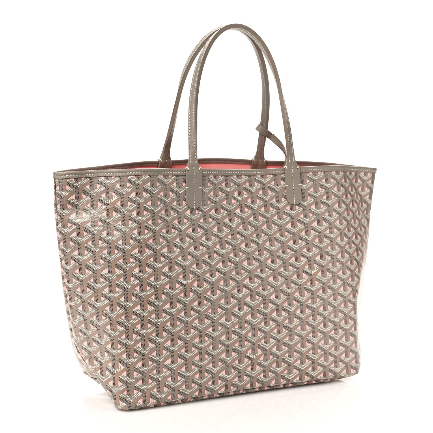 Goyard Goyardine Saint Louis Claire Voie PM Grege Powder Pink 4 of 8