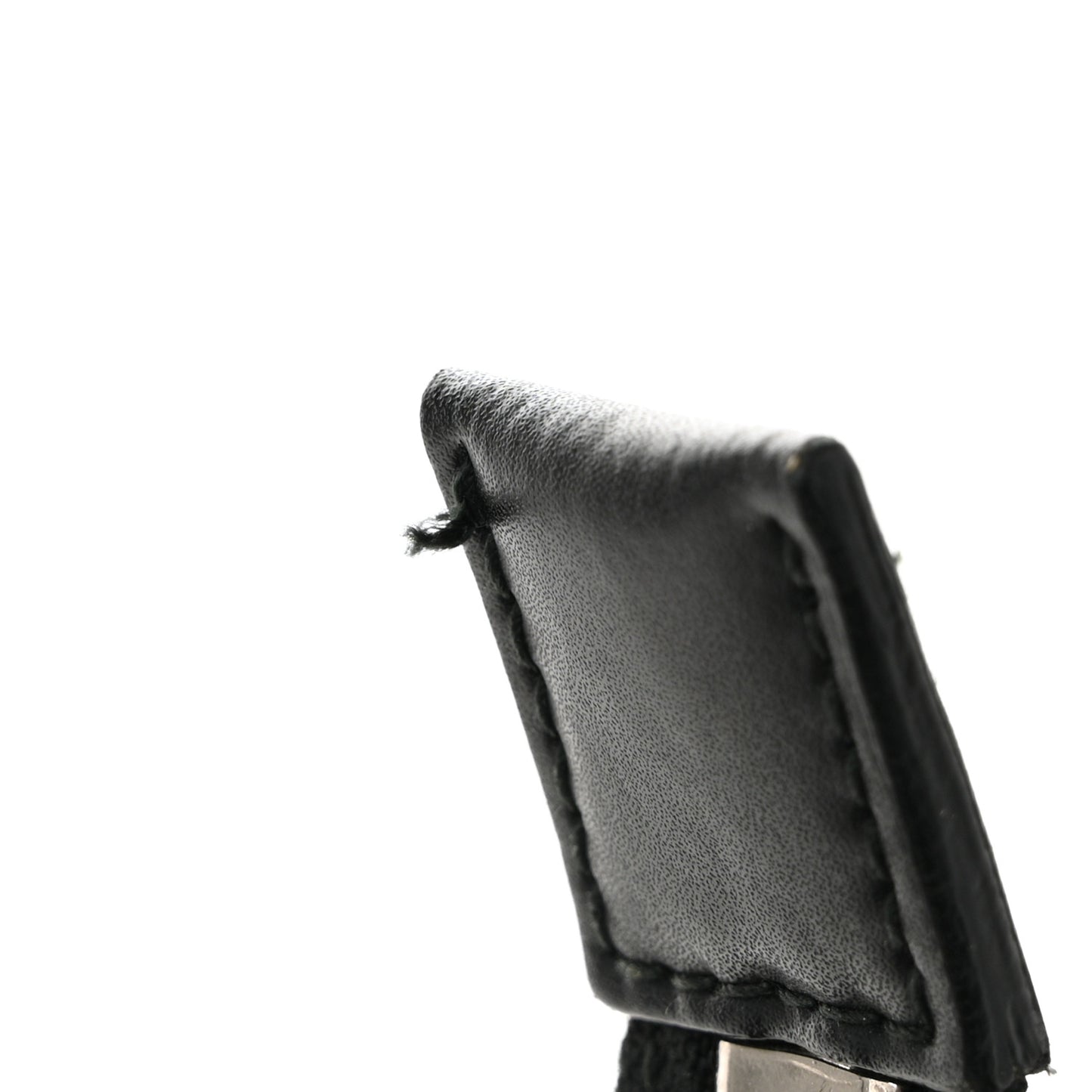 GG Supreme Monogram Web Small Flat Messenger Bag Black Grey
