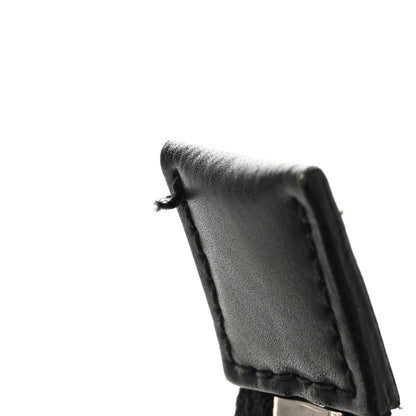 Gucci GG Supreme Monogram Web Small Flat Messenger Bag Black Grey 11 of 11