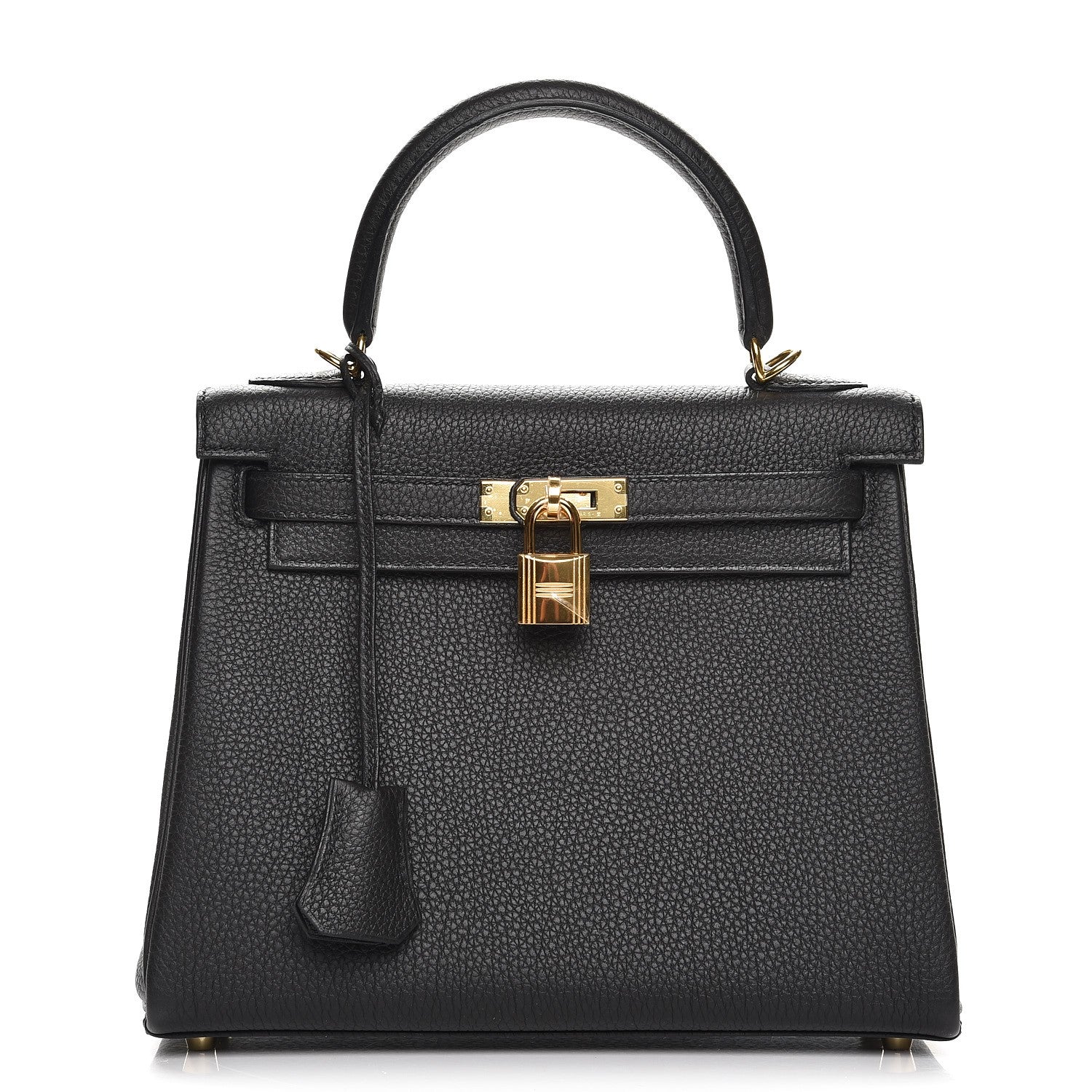 Hermes Togo Kelly Retourne 25 Black 1 of 36