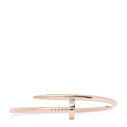 Cartier 18K Pink Gold Juste Un Clou Bracelet 17 1 of 7