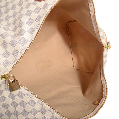 Louis Vuitton Damier Azur Keepall Bandouliere 55 5 of 7