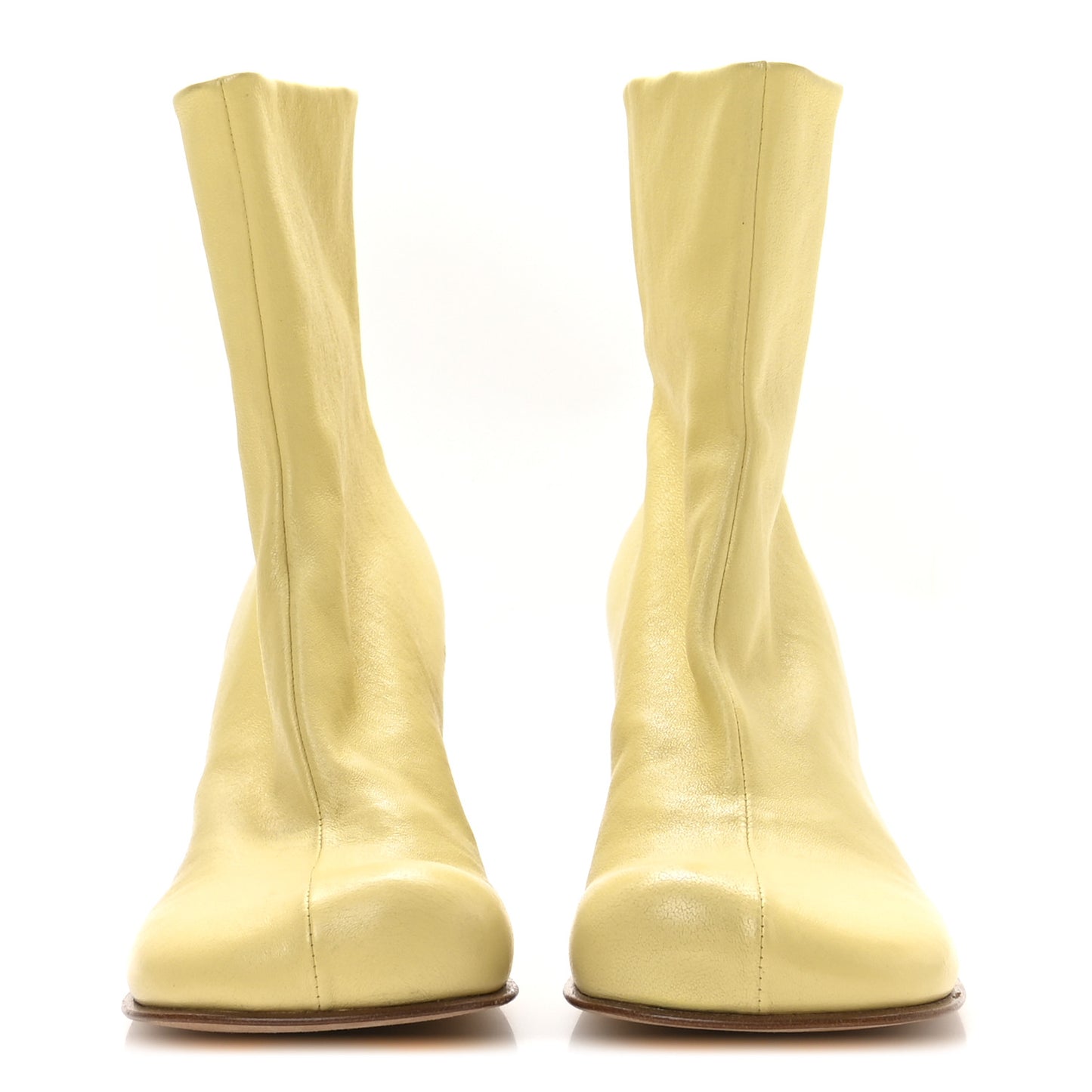 Nappa Bloc 70mm Ankle Boots 41 Moon Beam