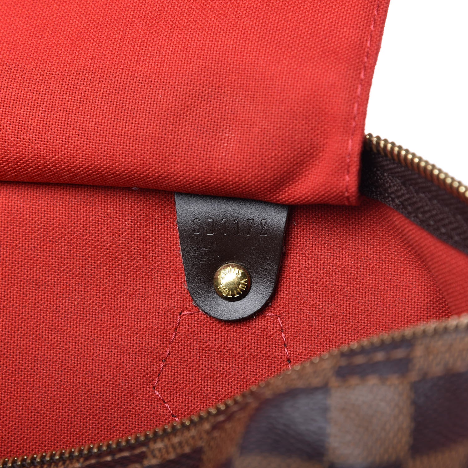 Louis Vuitton Damier Ebene Speedy 35 9 of 10