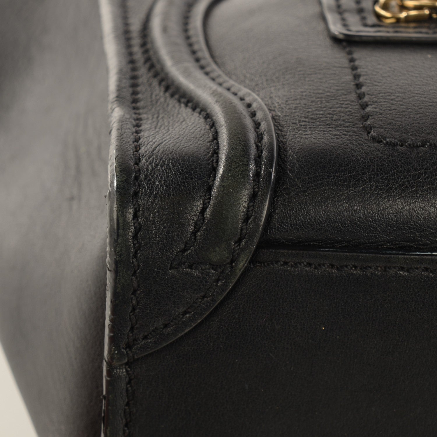 Celine Smooth Calfskin Nano Luggage Black 12 of 12