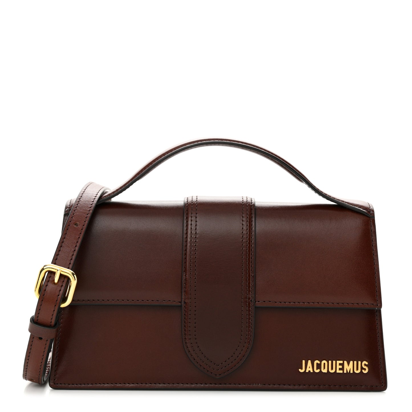 Smooth Calfskin Le Grand Bambino Dark Brown