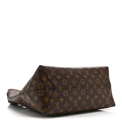 Louis Vuitton Monogram Flower Hobo Black 4 of 10