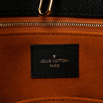 Louis Vuitton Empreinte Monogram Giant Onthego MM Black 6 of 10