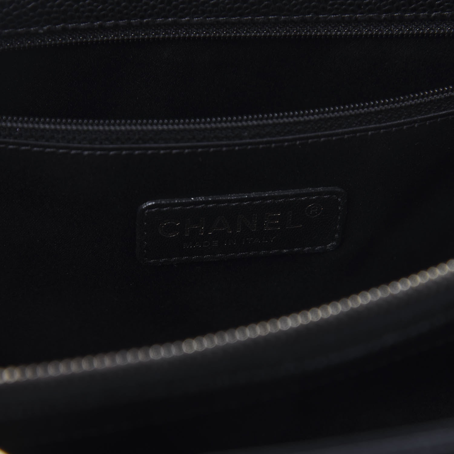 Chanel Caviar Quilted Grand Shopping Tote GST Black 8 of 12