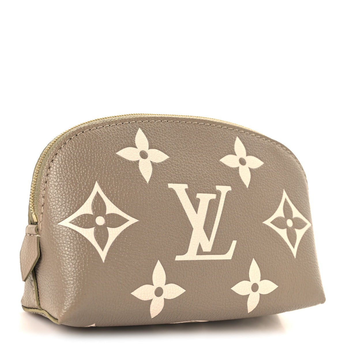 Empreinte Monogram Giant Cosmetic Pouch PM Khaki Creme