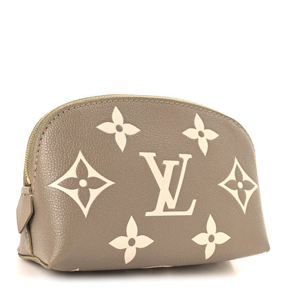 Louis Vuitton Empreinte Monogram Giant Cosmetic Pouch PM Khaki Creme 3 of 6