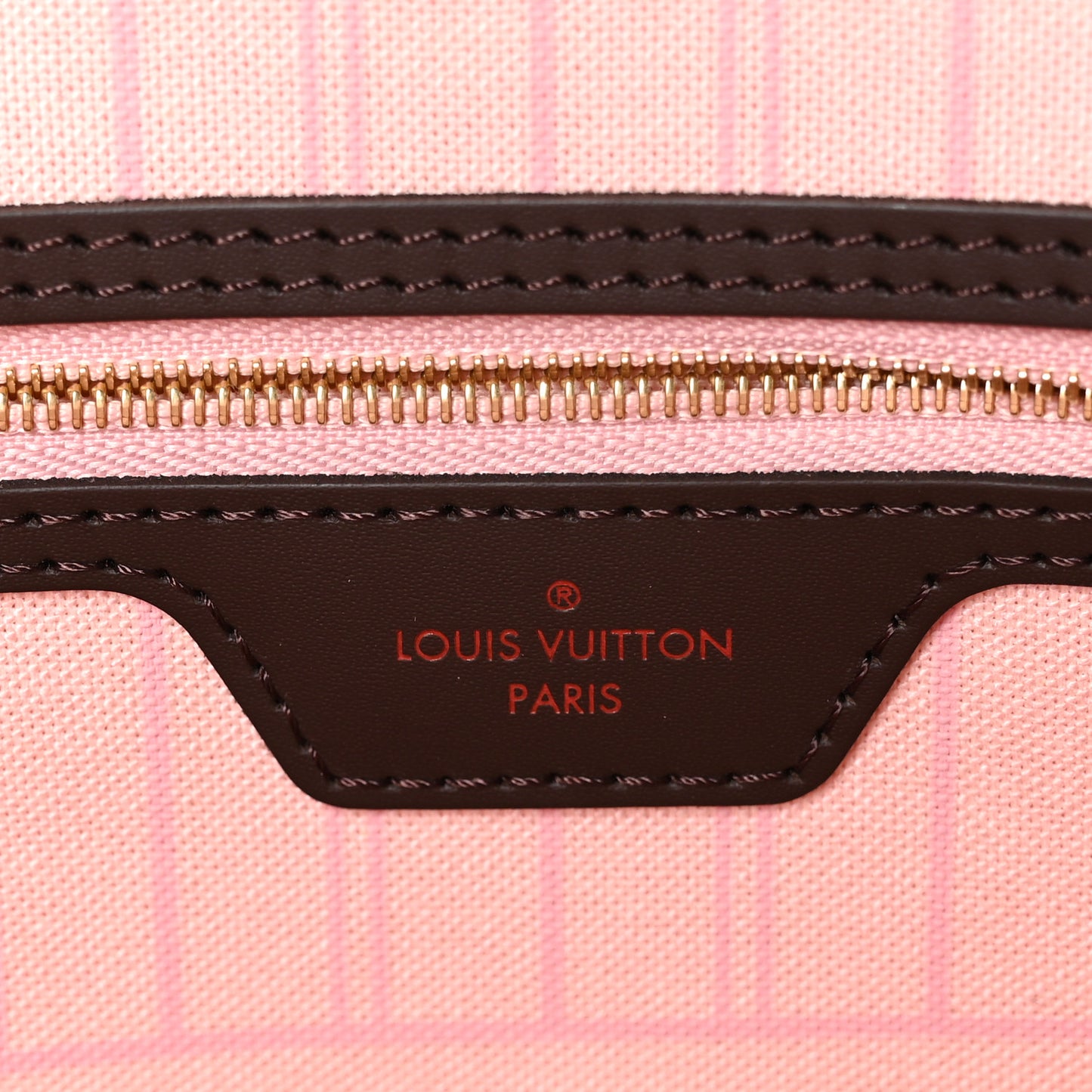 Damier Ebene Neo Neverfull MM Rose Ballerine