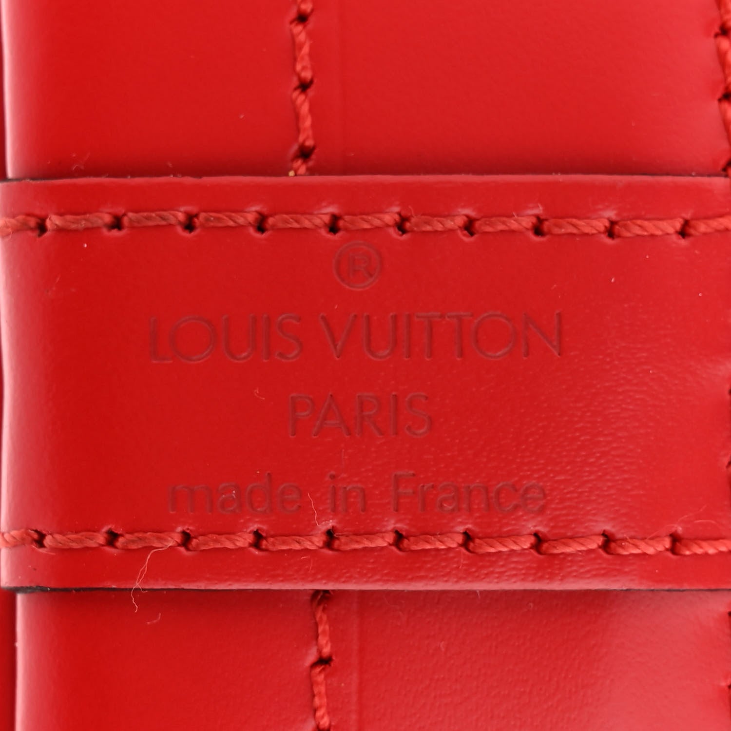Louis Vuitton Epi Noe Castillan Red 7 of 23