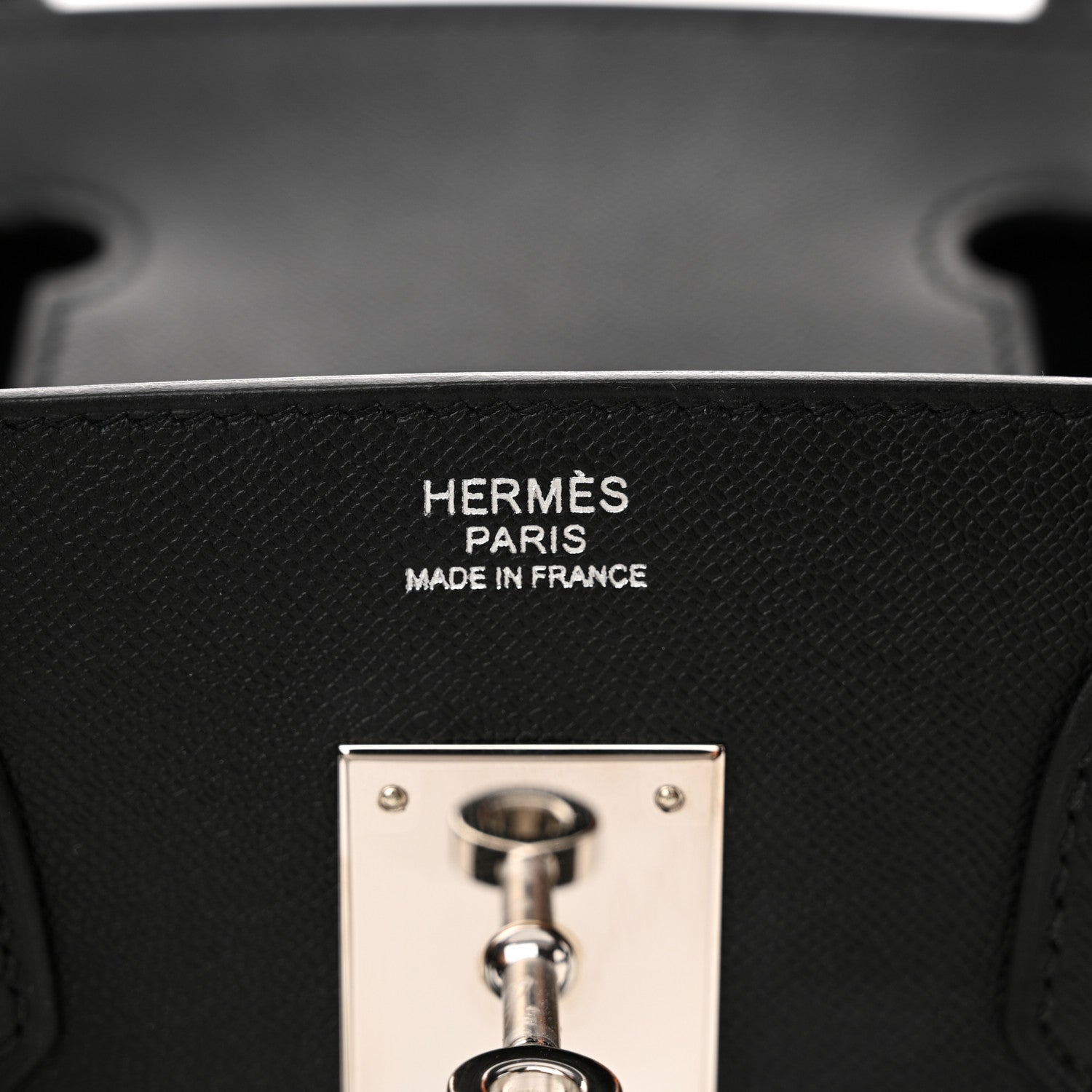 Hermes Madame Calfskin Birkin Sellier 30 Black 6 of 12