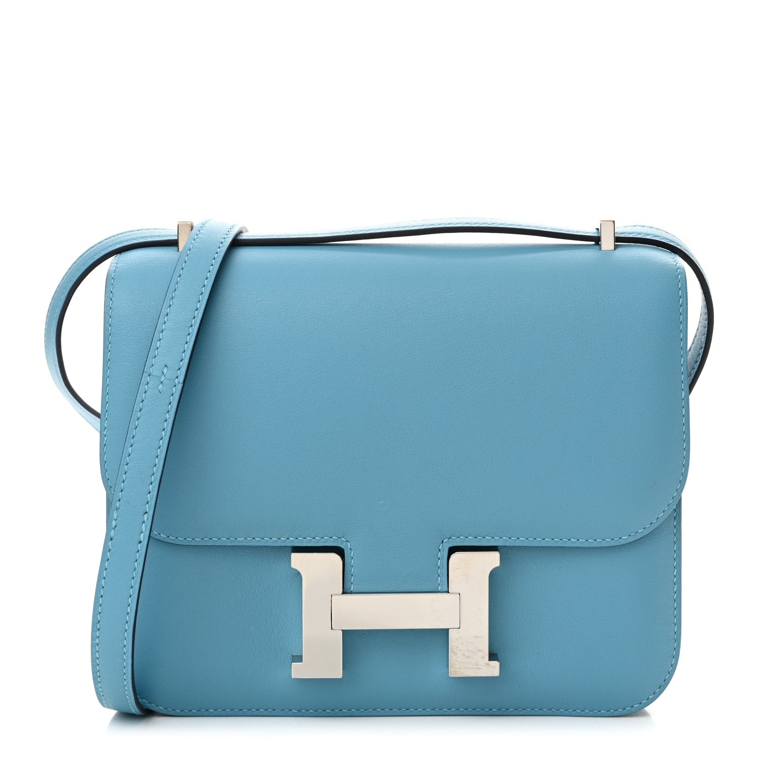 Hermes Swift Constance 18 Bleu Du Nord 1 of 12
