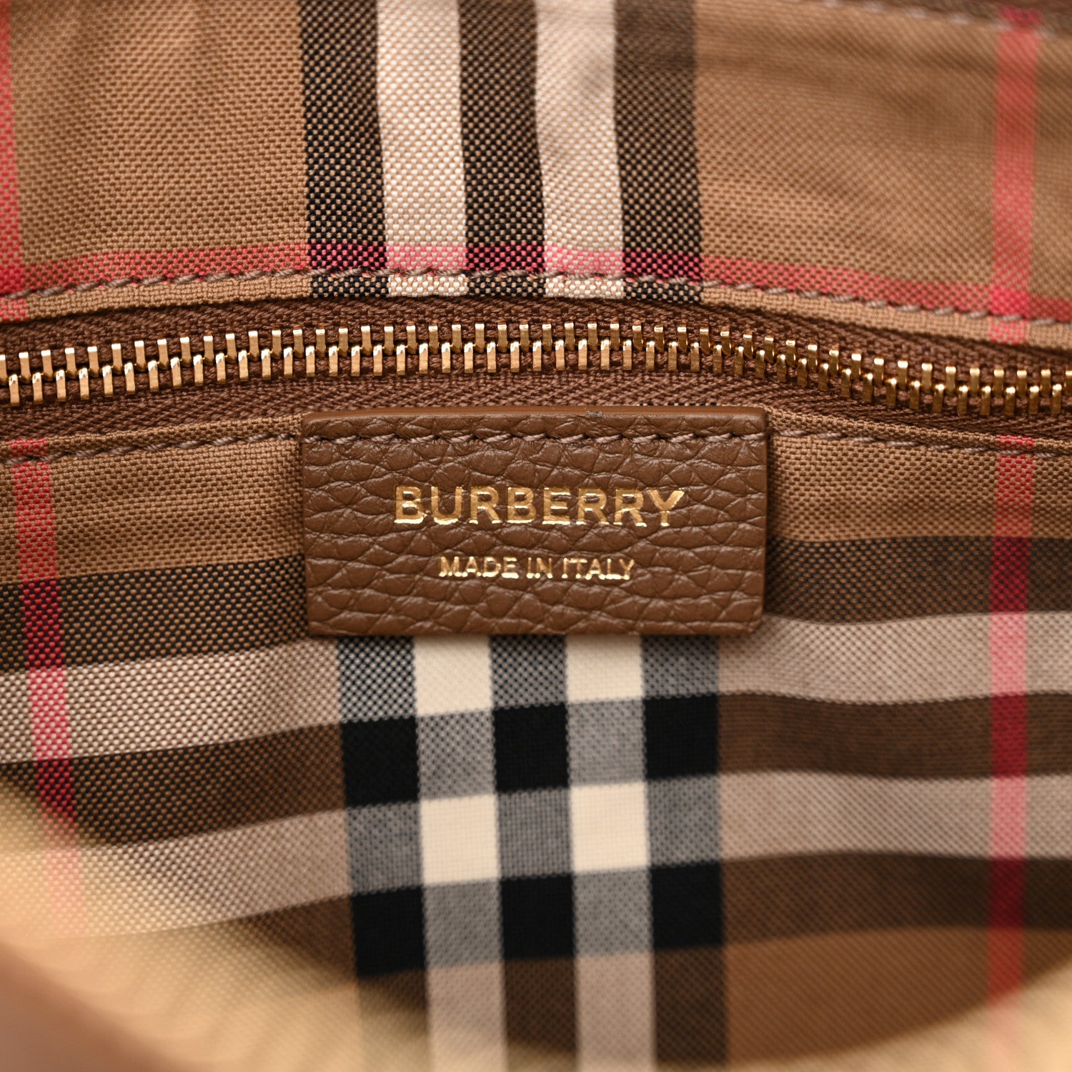 Burberry Grained Calfskin All Soft Sling Shoulder Bag Earth 6 of 11