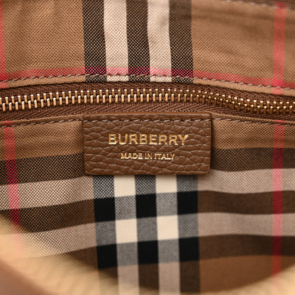 Burberry Grained Calfskin All Soft Sling Shoulder Bag Earth 6 of 11