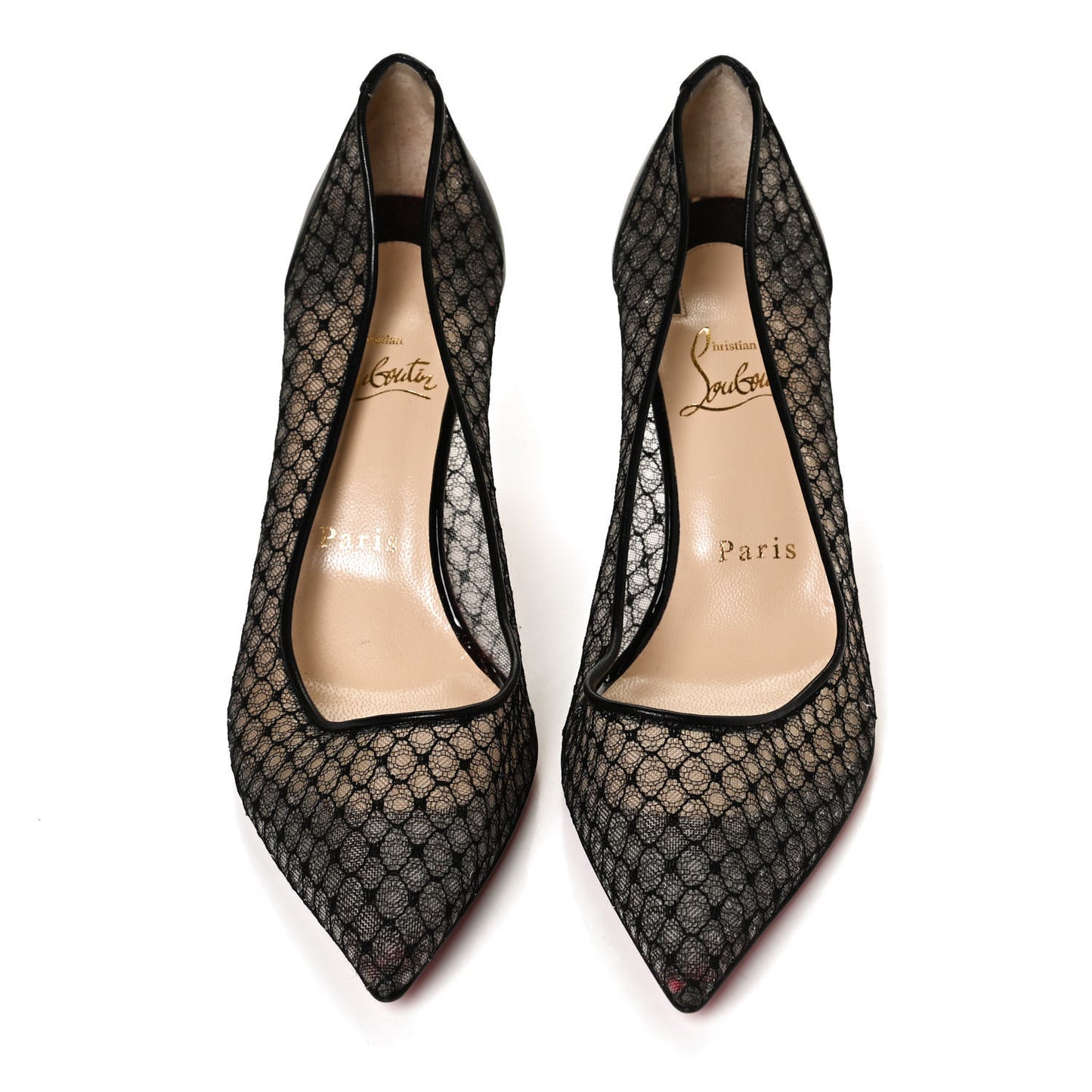 Nappa Saramor Fishnet 70 Pumps 37 Black