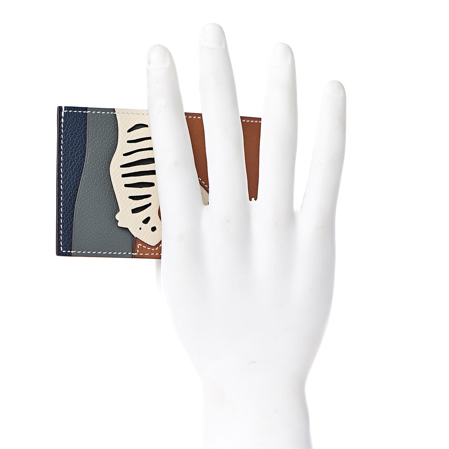 Epsom Barenia Evercolor Rooroo 3CC Card Holder Fauve Craie Amande Bleu De Malte