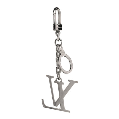 Louis Vuitton LV Facettes Bag Charm Key Holder Silver 7 of 10